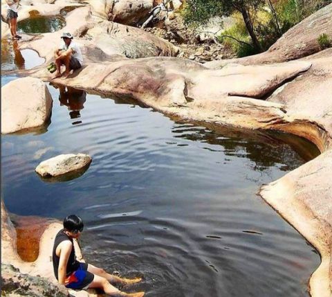 venus baths, the Grampians.  lingko