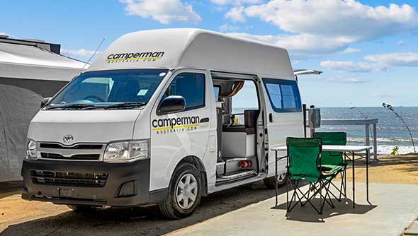 Campervan with Shower & Toilet